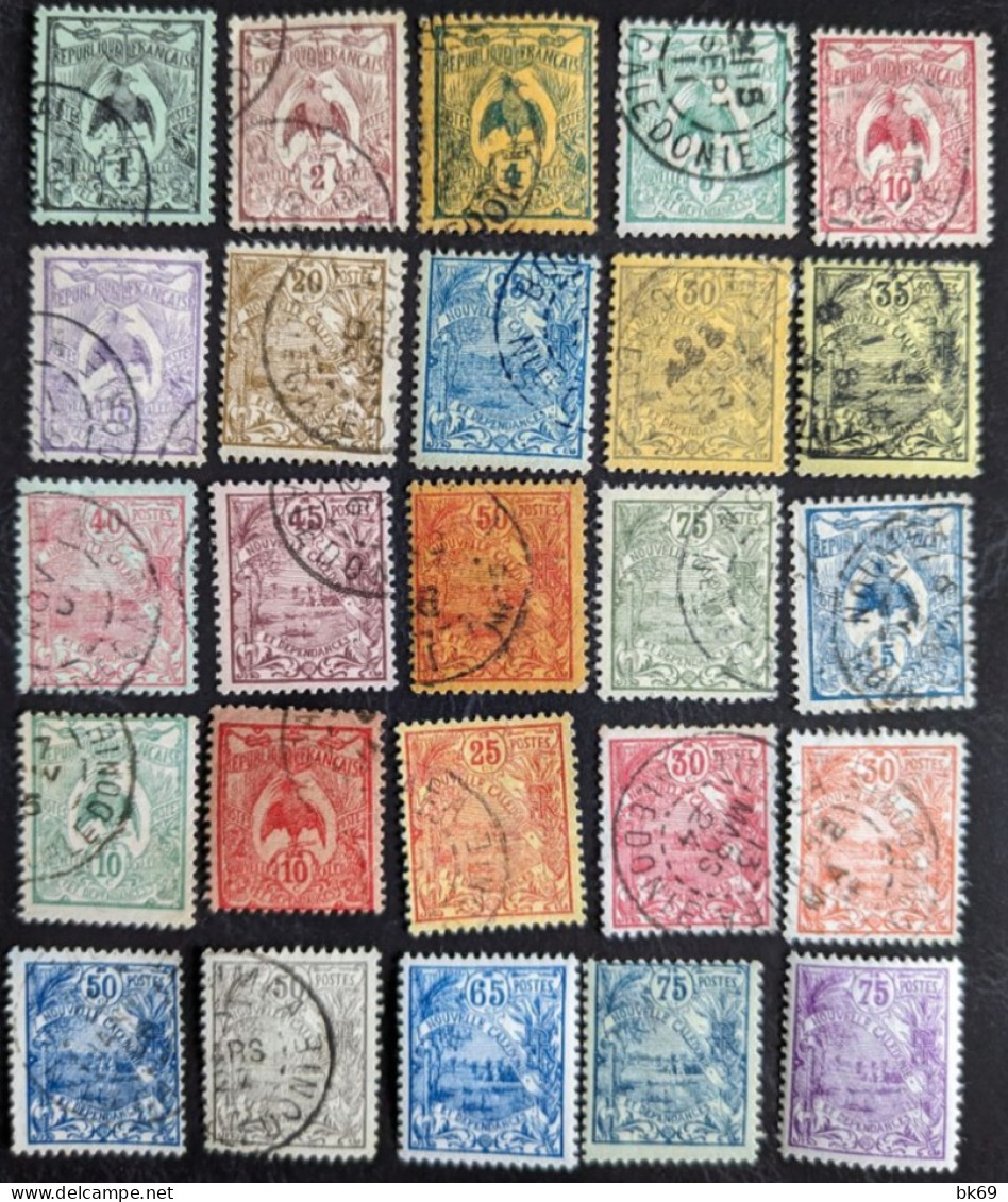 88 à 101, 112 à 124 Nouvelle Calédonie - Used Stamps