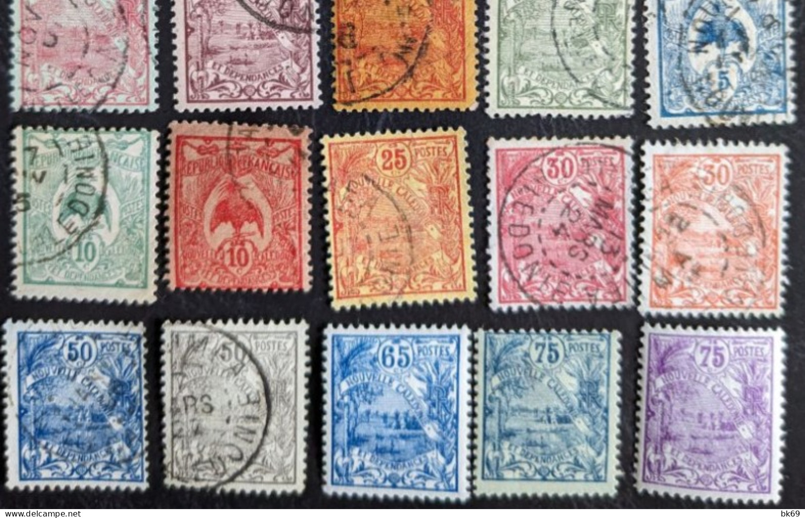 88 à 101, 112 à 124 Nouvelle Calédonie - Used Stamps