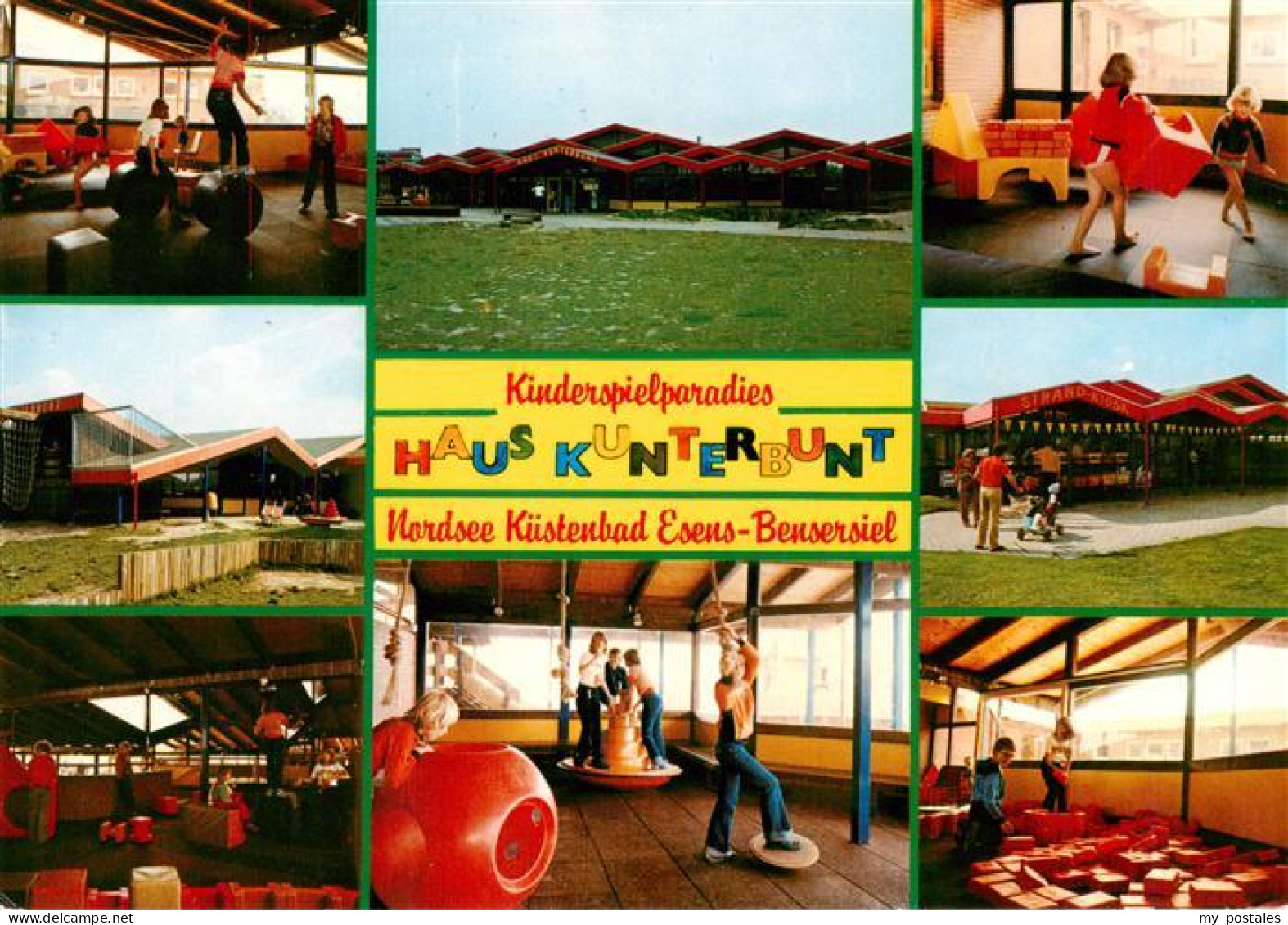 73956813 Bensersiel_Esens Kinderspielparadies Haus Kunterbunt Teilansichten - Esens