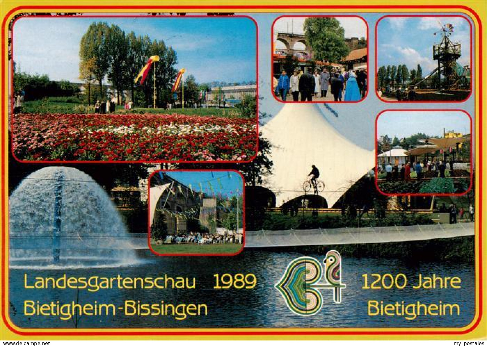 73917247 Bietigheim-Bissingen Landesgartenschau 1989 Teilansichten - Bietigheim-Bissingen