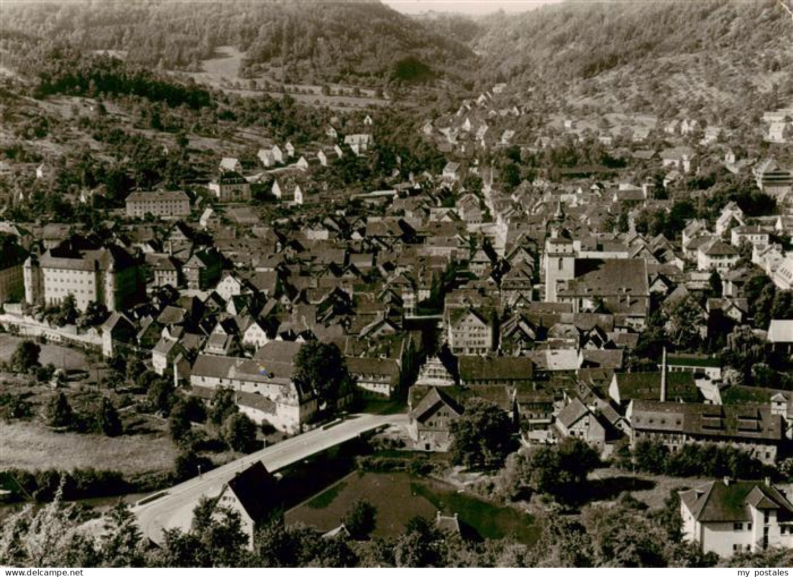 73917217 Kuenzelsau Fliegeraufnahme - Kuenzelsau