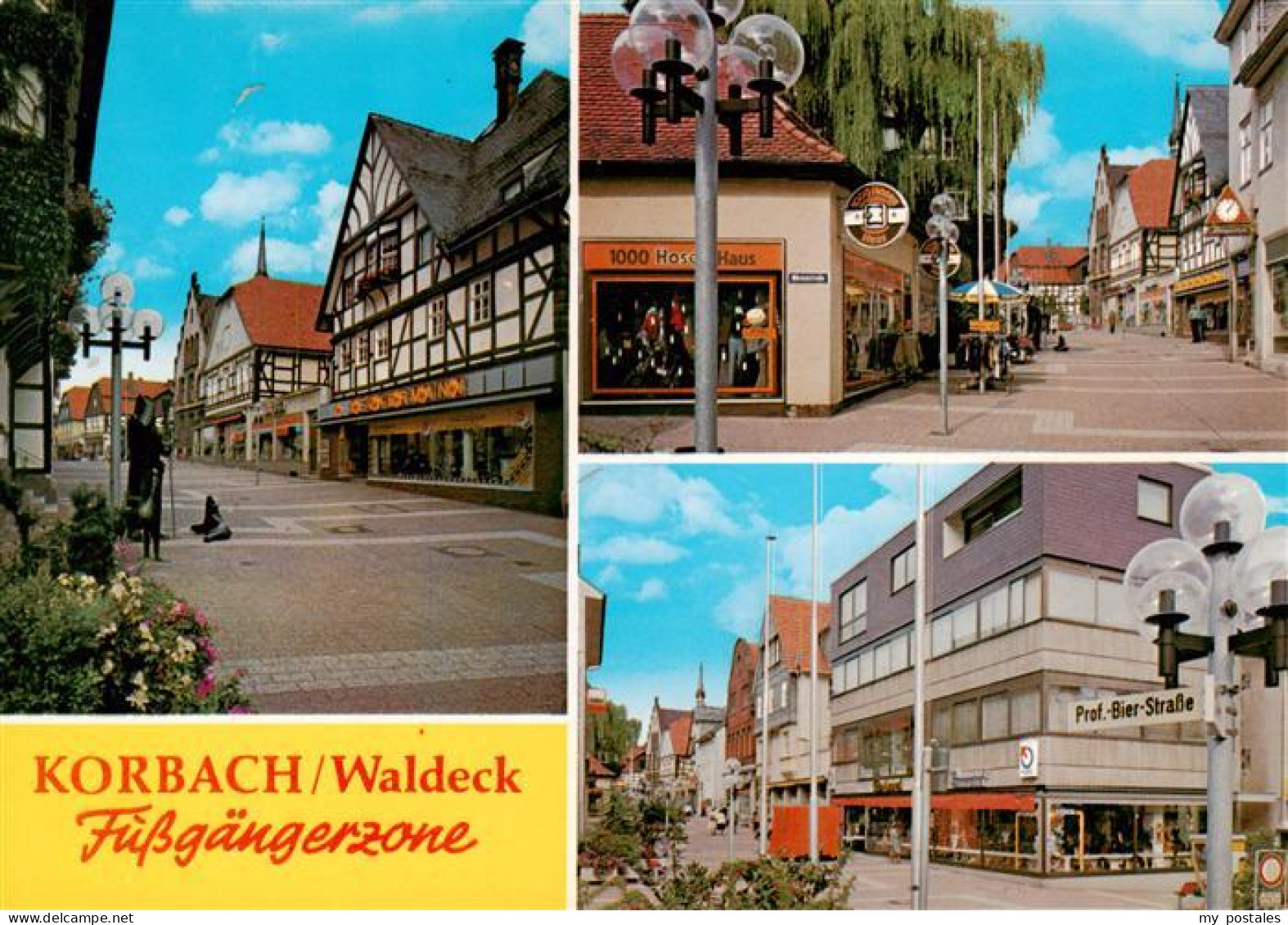 73917169 Korbach Fussgaengerzone Prof Bier Strasse - Korbach