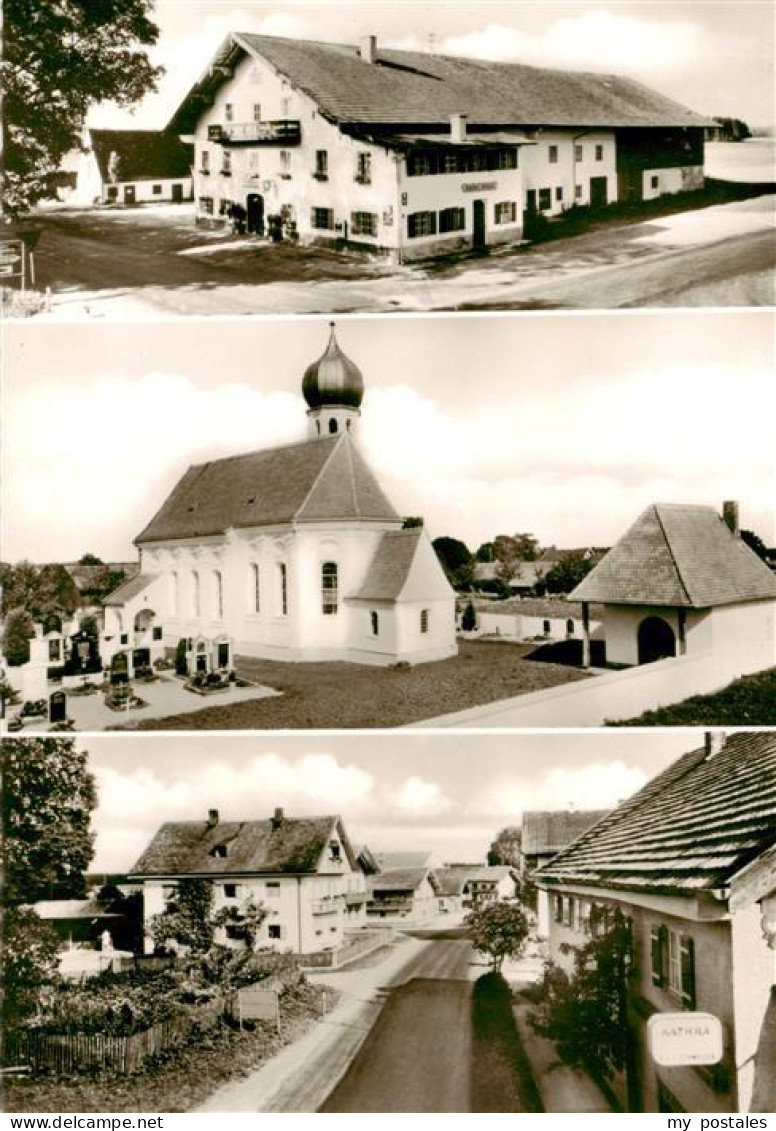 73876781 Faistenhaar Reindl Gasthof Altwirt Kirche Ortspartie Faistenhaar - Waldbrunn