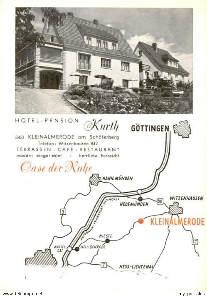 73876736 Kleinalmerode Hotel Pension Kurth Kleinalmerode - Witzenhausen