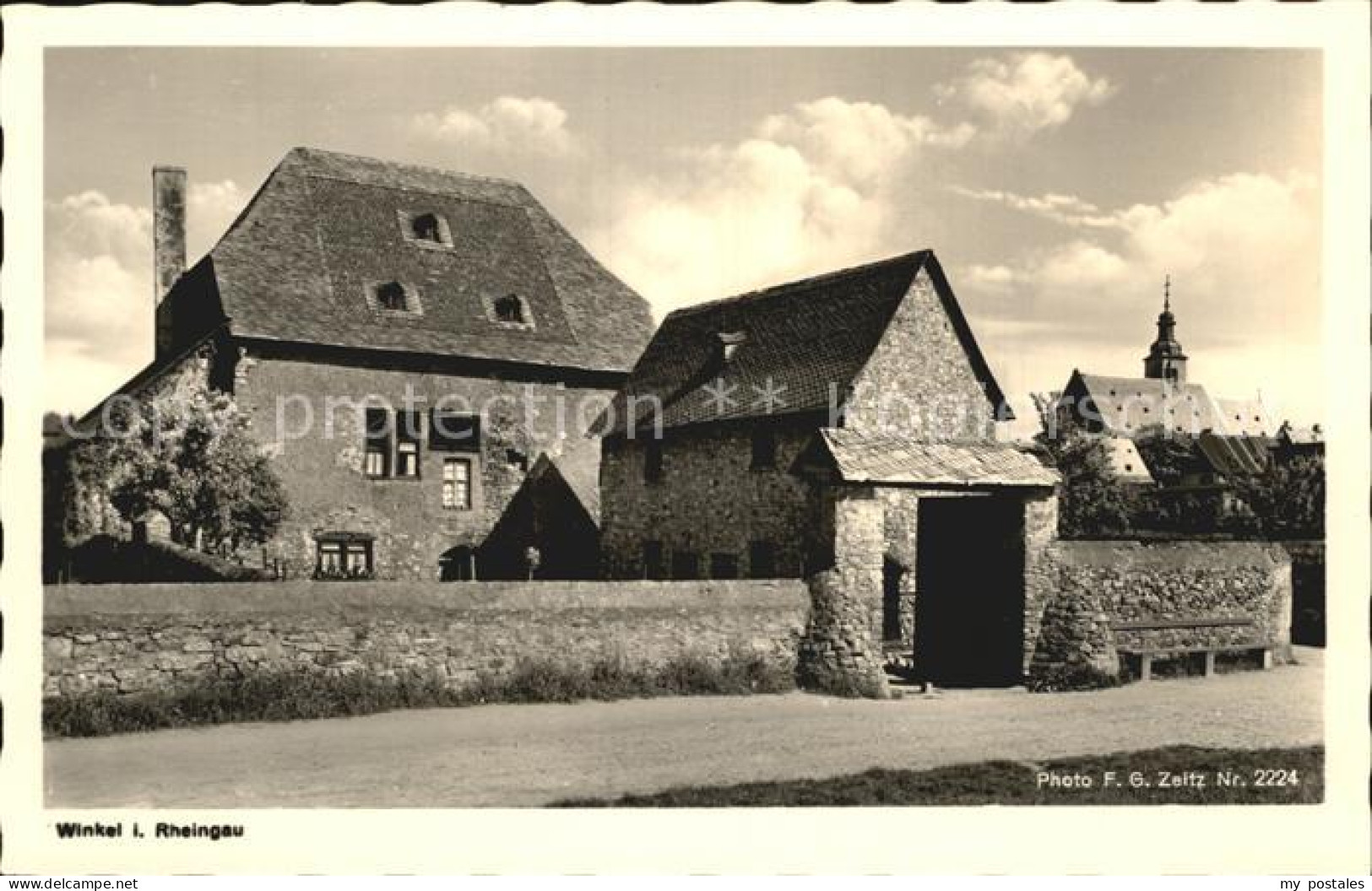 72432269 Winkel Oestrich-Winkel Das Aelteste Steinhaus Deutschlands Winkel Oestr - Oestrich-Winkel