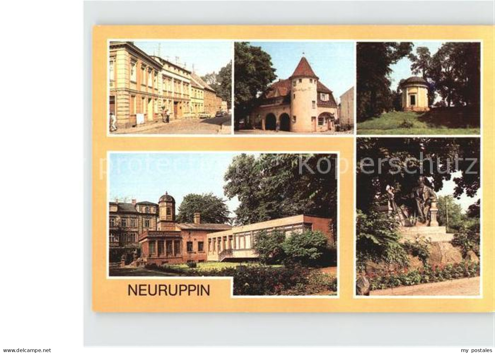 72431740 Neuruppin Rosenstrasse Bahnhof Tempelgarten Neuruppin - Neuruppin