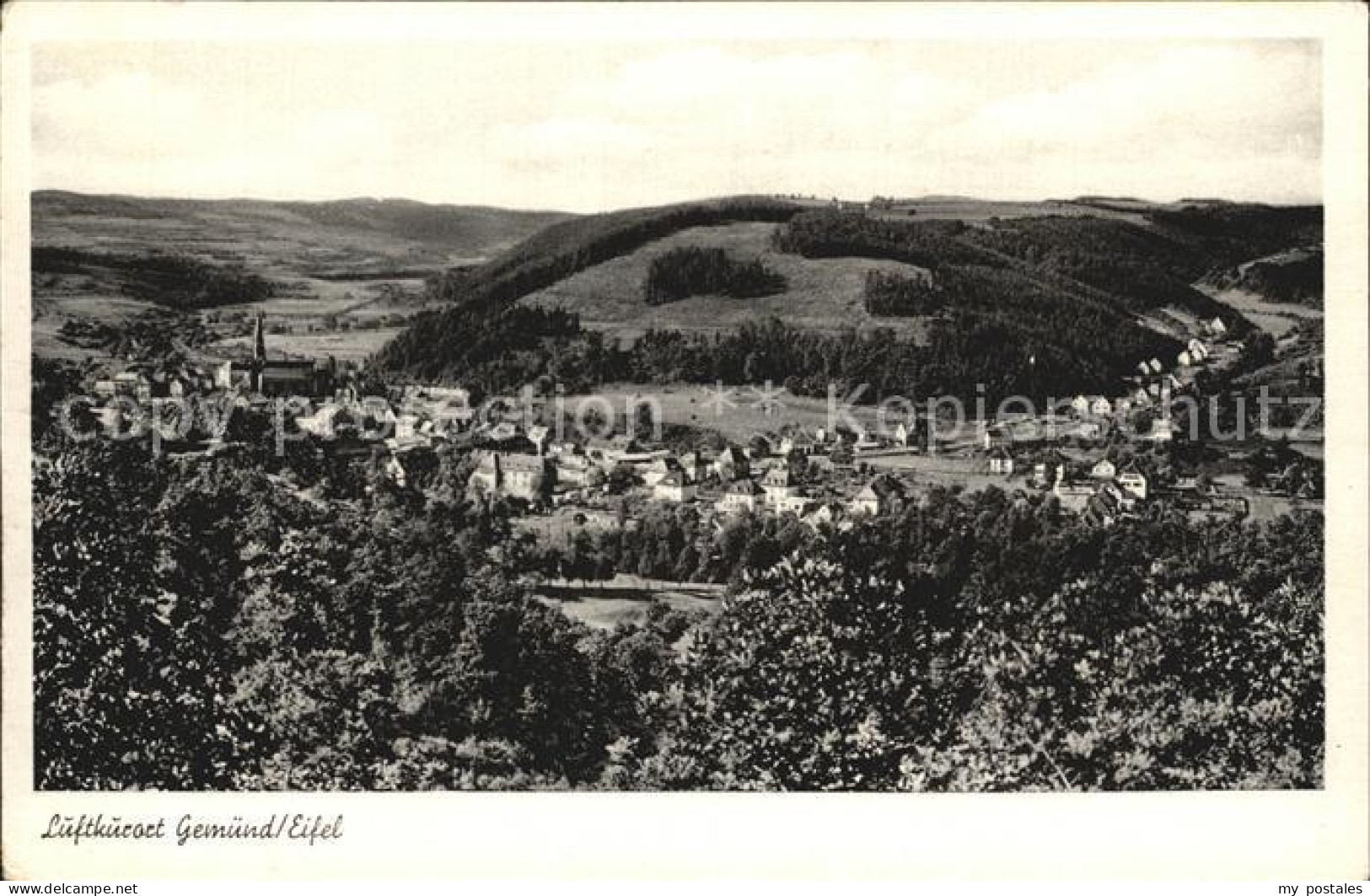 72430817 Gemuend Eifel Panorama Gemuend - Schleiden