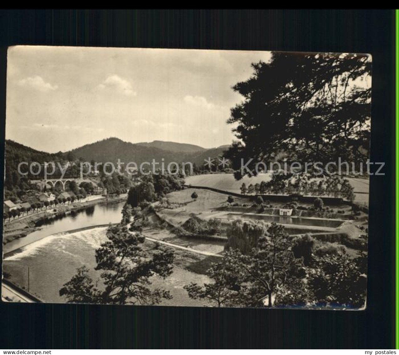 72430617 Ziegenrueck Blick Auf Die Saale Und Das Sommerbad Ziegenrueck Thueringe - Ziegenrück