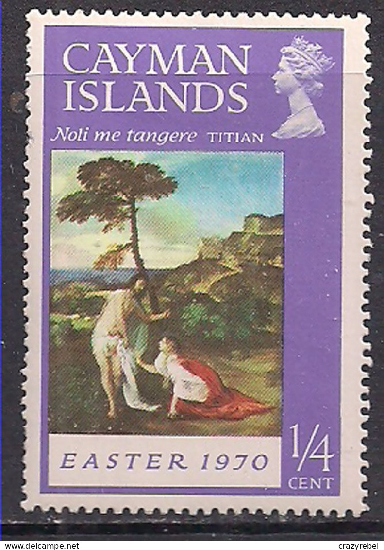 Cayman Islands 1970 QE2 1/4c Easter Paintings MH  SG 262 ( K1326 ) - Cayman Islands