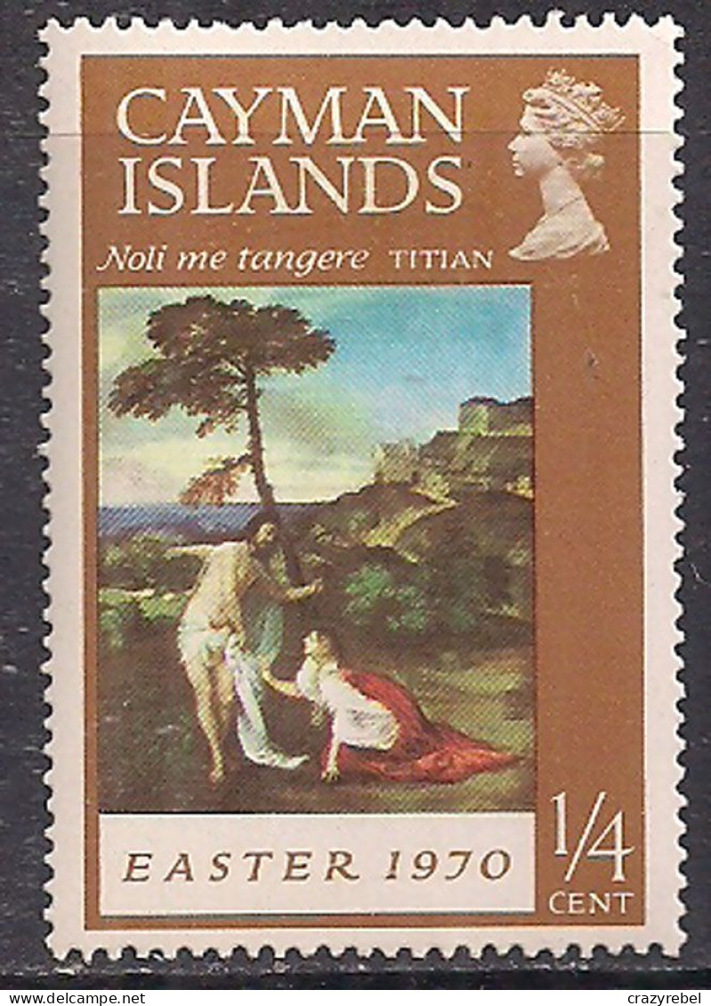 Cayman Islands 1970 QE2 1/4c Easter Paintings MH  SG 265 ( K1310 ) - Cayman (Isole)