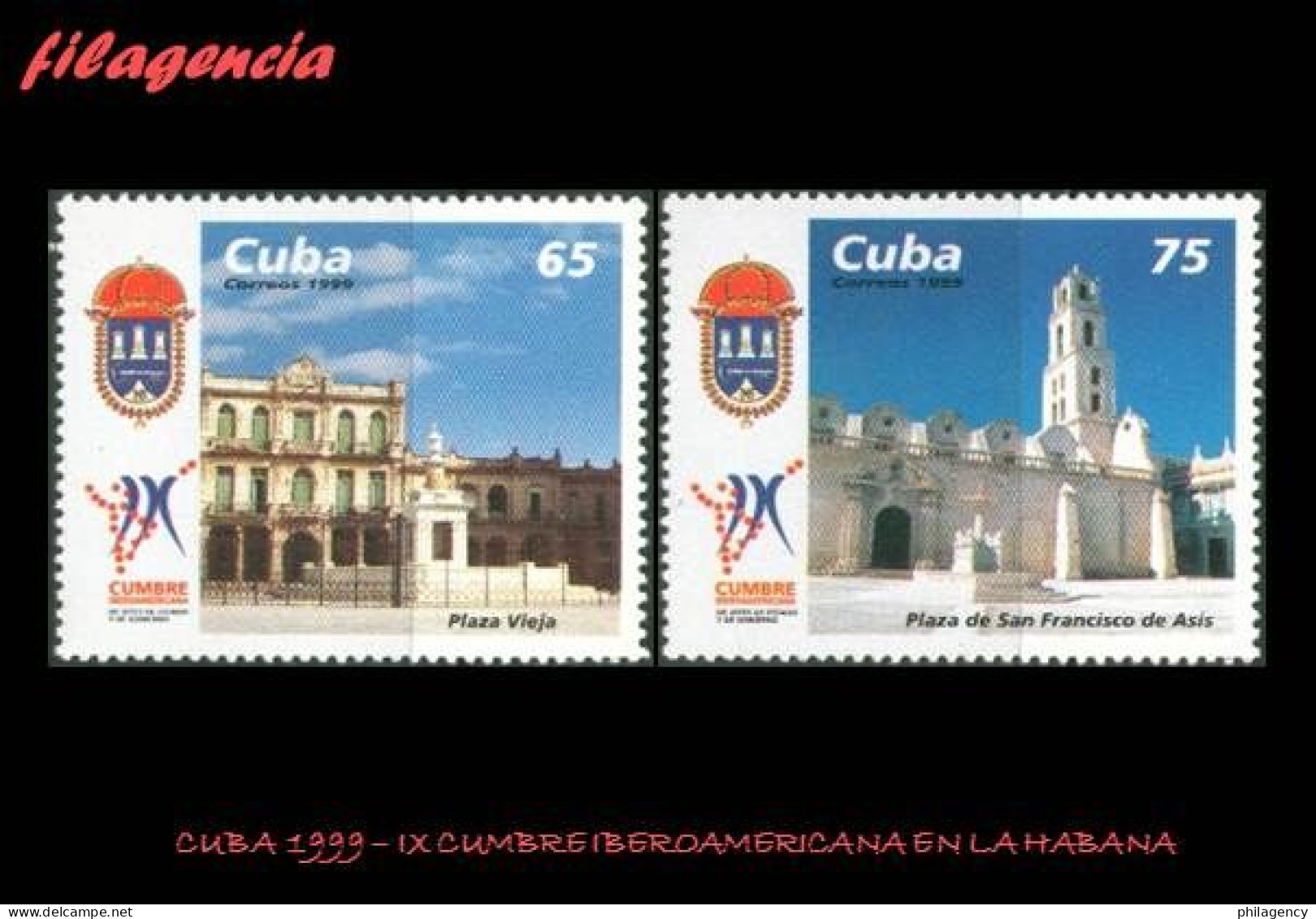 CUBA MINT. 1999-27 IX CUMBRE IBEROAMERICANA DE JEFES DE ESTADO EN LA HABANA - Unused Stamps