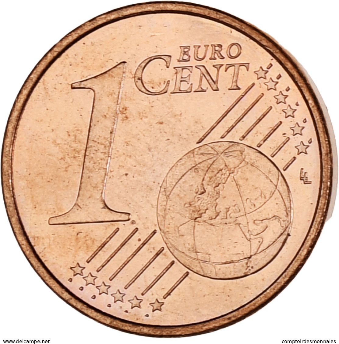 Monaco, Rainier III, Euro Cent, 2001, Paris, SPL, Cuivre Plaqué Acier - Monaco