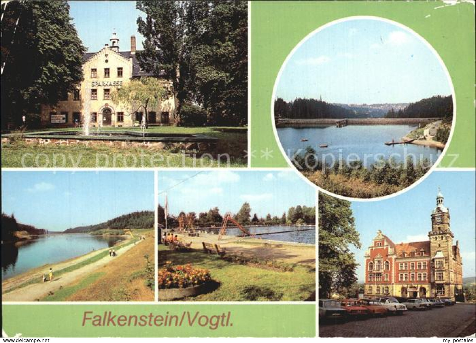 72421410 Falkenstein Vogtland Schloss Talsperre Freibad Falkenstein - Falkenstein (Vogtland)