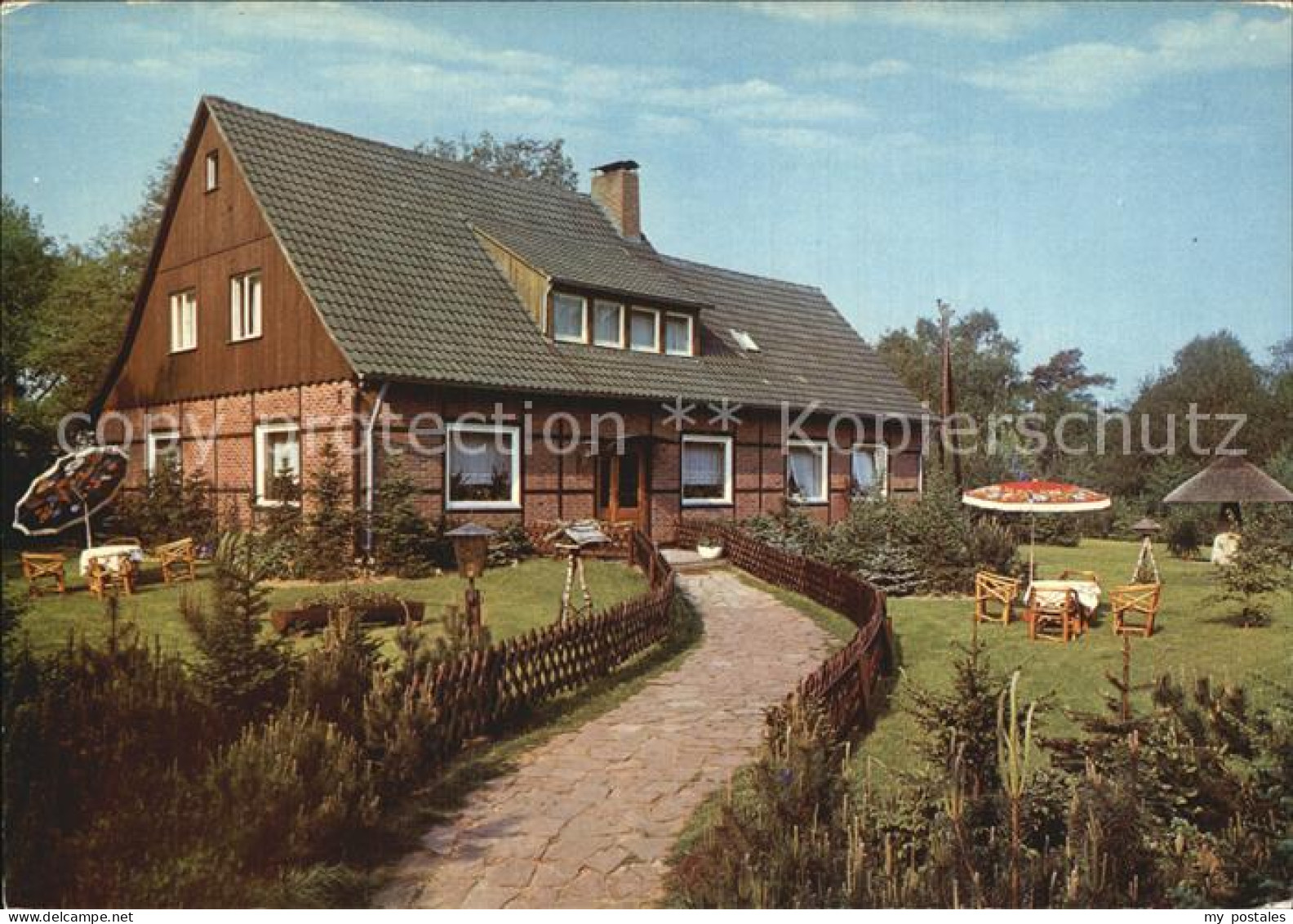 72419552 Greven Westfalen Landhaus Jaebges Waldcafe Restaurant Garten Greven Wes - Greven