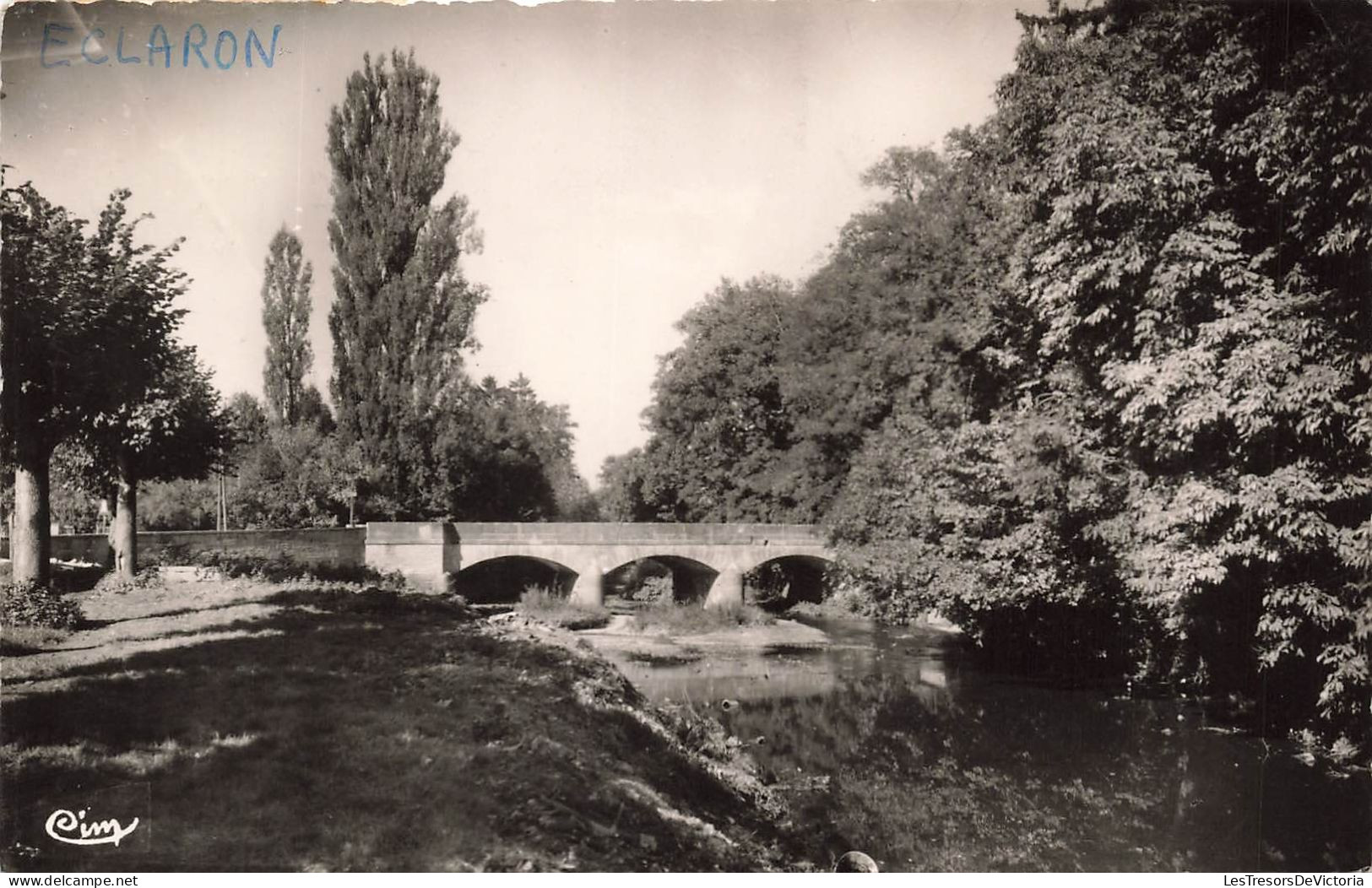 FRANCE - Eclaron (Hte-Marne) - Vue Générale Du Pont Napoléon 1er - Carte Postale Ancienne - Eclaron Braucourt Sainte Liviere