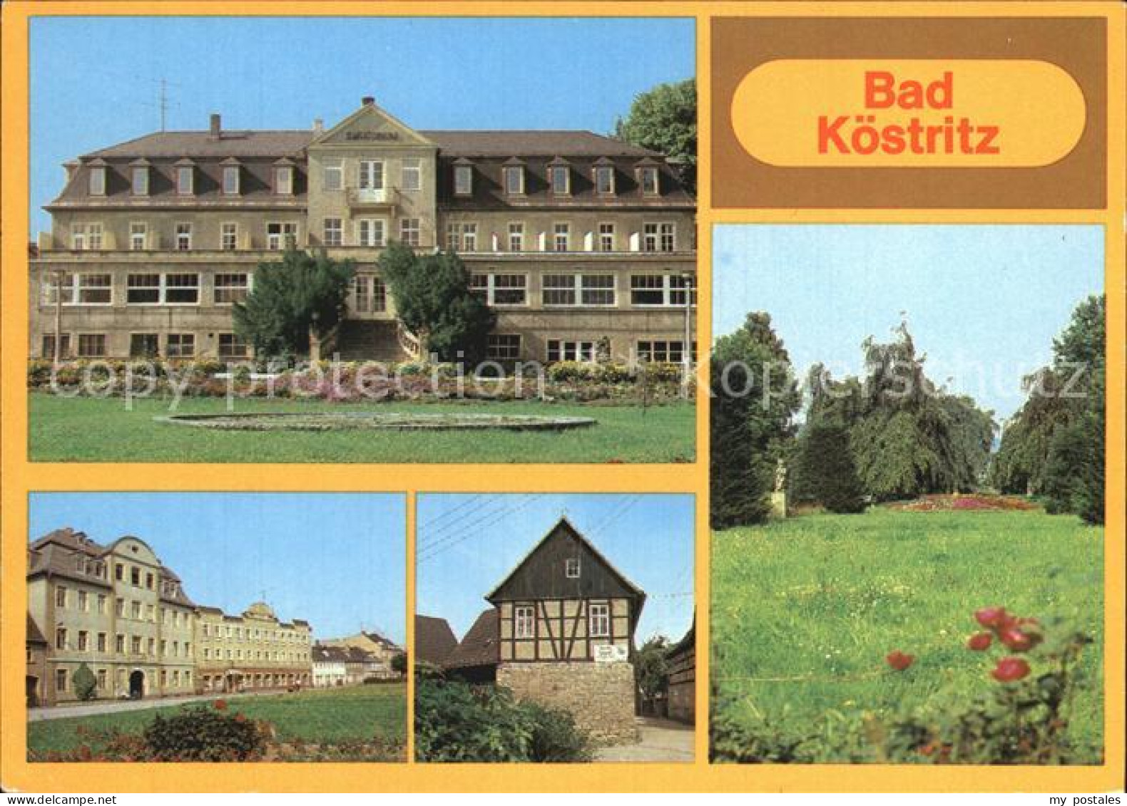 72418344 Bad Koestritz Sanatorium Thaelmann Str HOG Frosch Schlosspark Bad Koest - Bad Koestritz