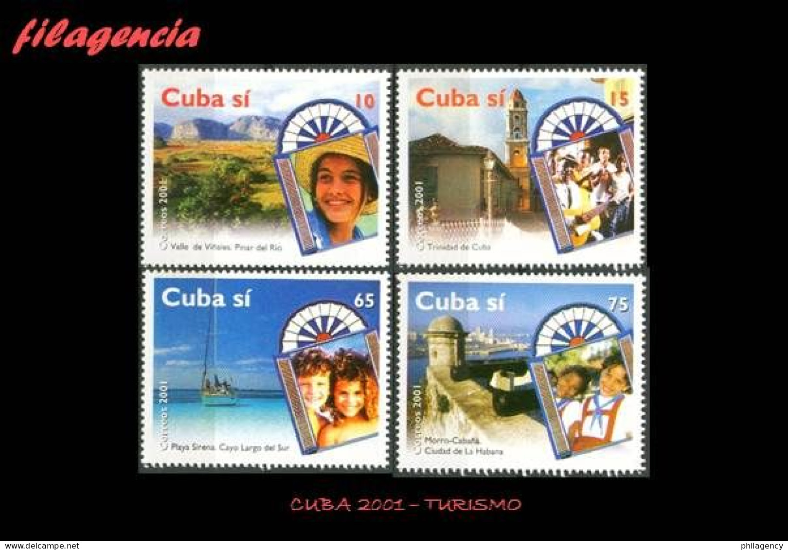 CUBA MINT. 2001-17 TURISMO. PAISAJES DE CUBA - Nuevos
