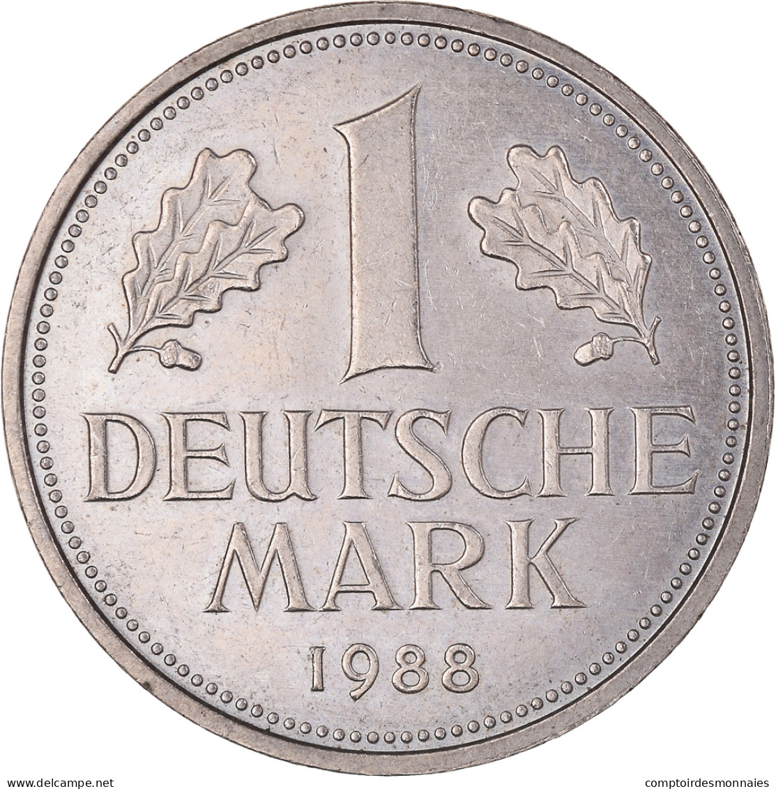 Monnaie, République Fédérale Allemande, Mark, 1988, Karlsruhe, SUP - 1 Marco