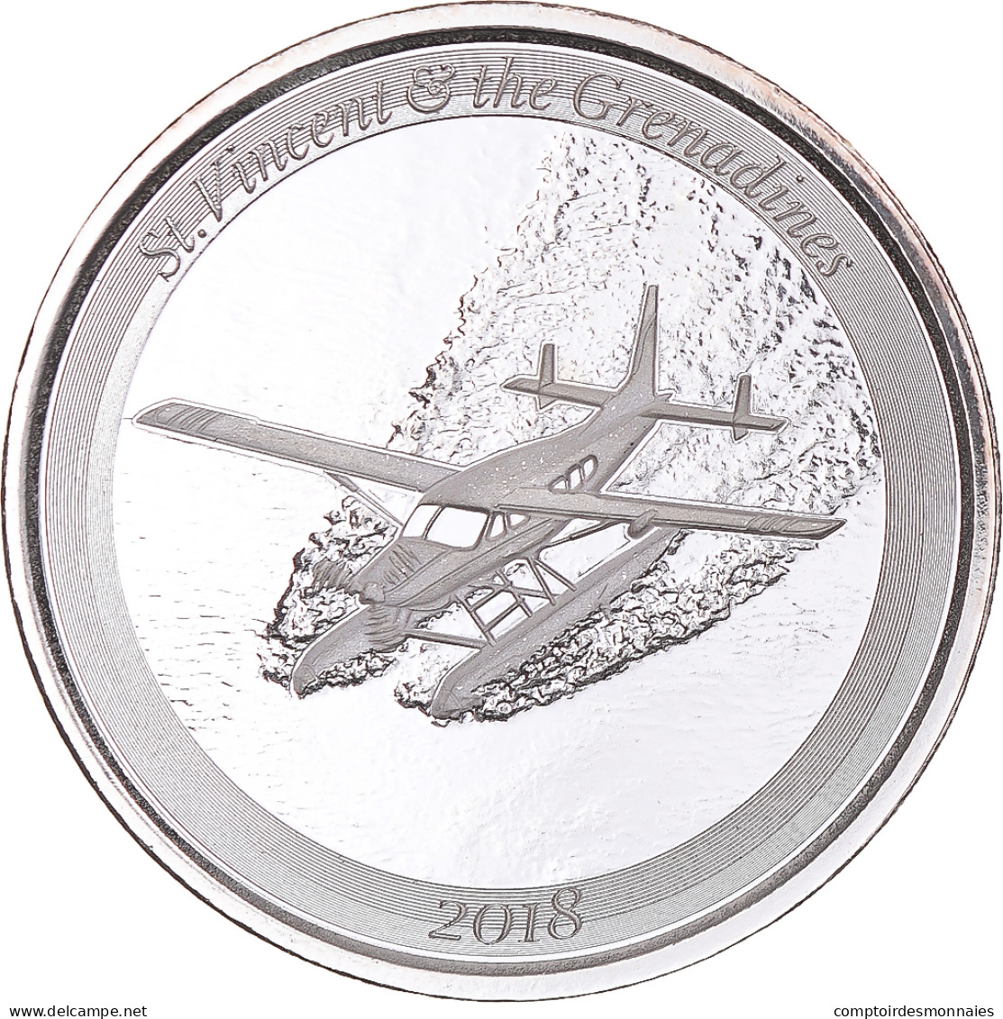 Monnaie, Etats Des Caraibes Orientales, Elizabeth II, 2 Dollars, 2018, Proof - Kolonies