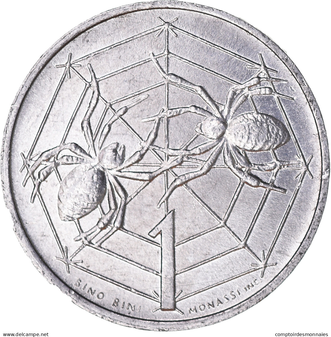 Monnaie, Saint Marin , Lira, 1975, TTB+, Aluminium, KM:40 - San Marino