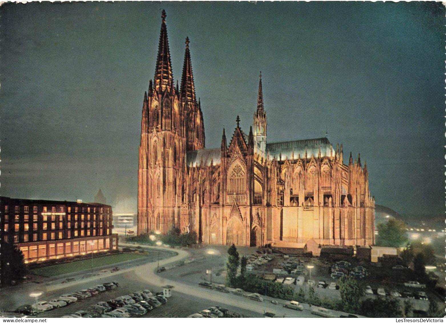 ALLEMAGNE - Köln Am Rhein - Dom Bei Nacht (Südseite) - Carte Postale - Köln