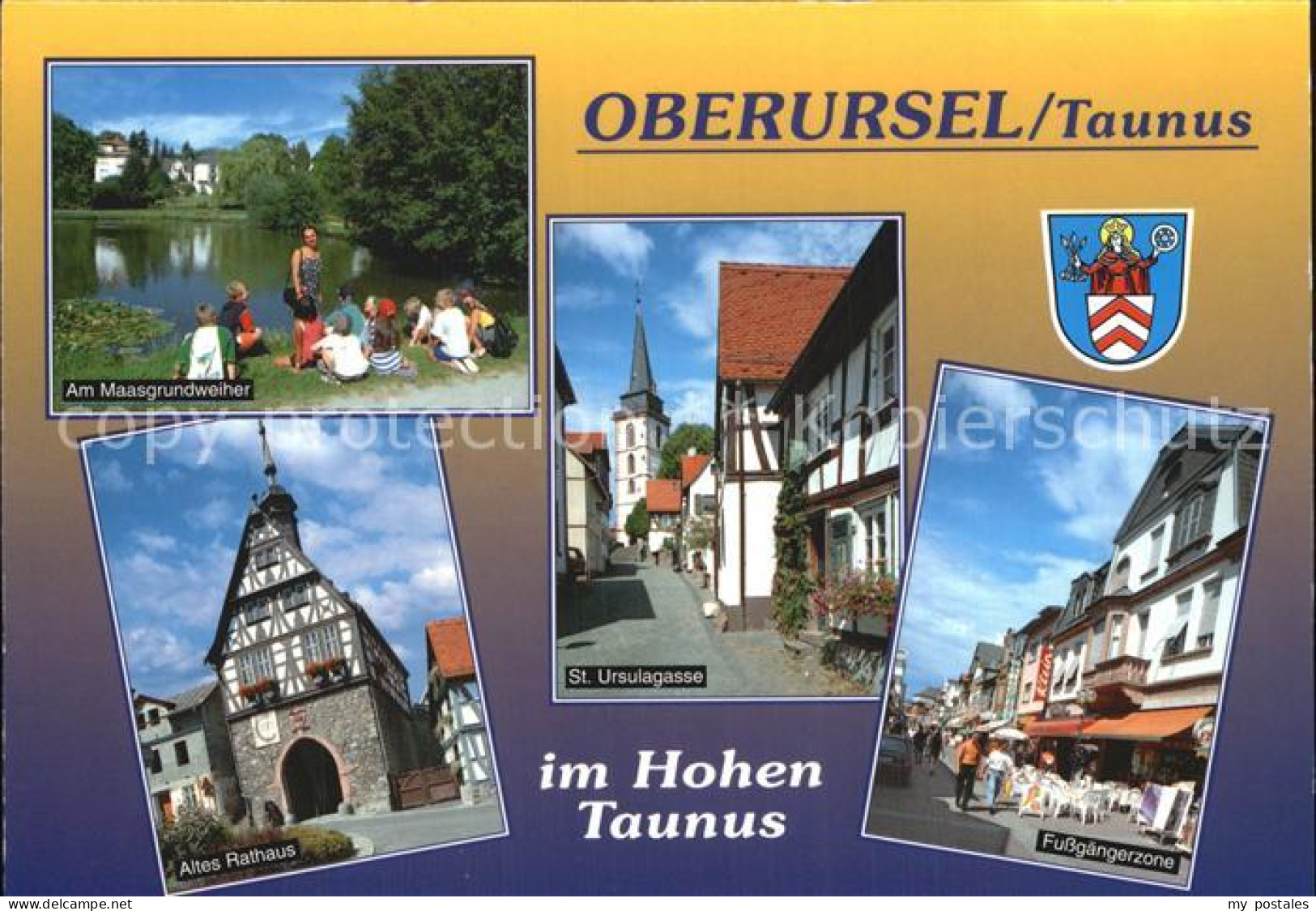72415660 Oberursel Taunus Sankt Ursulagasse Altes Rathaus Fussgaengerzone Am Maa - Oberursel
