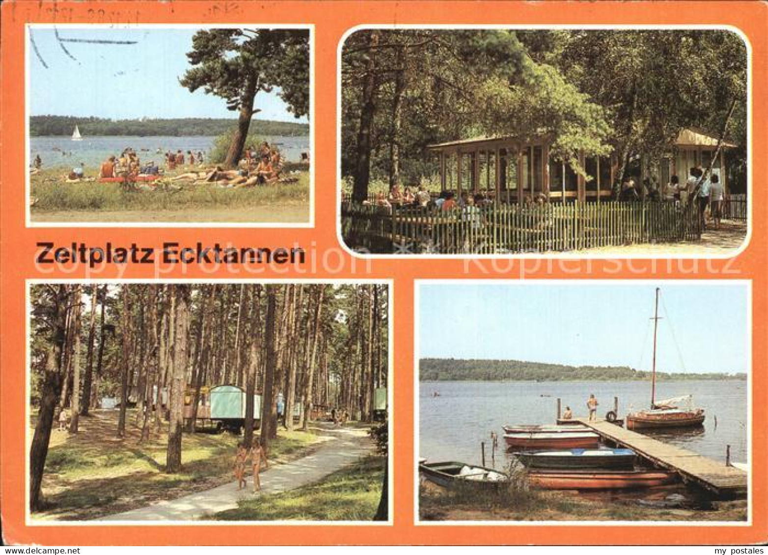 72415445 Waren Mueritz Zeltplatz Ecktannen Bootssteg Waren - Waren (Mueritz)