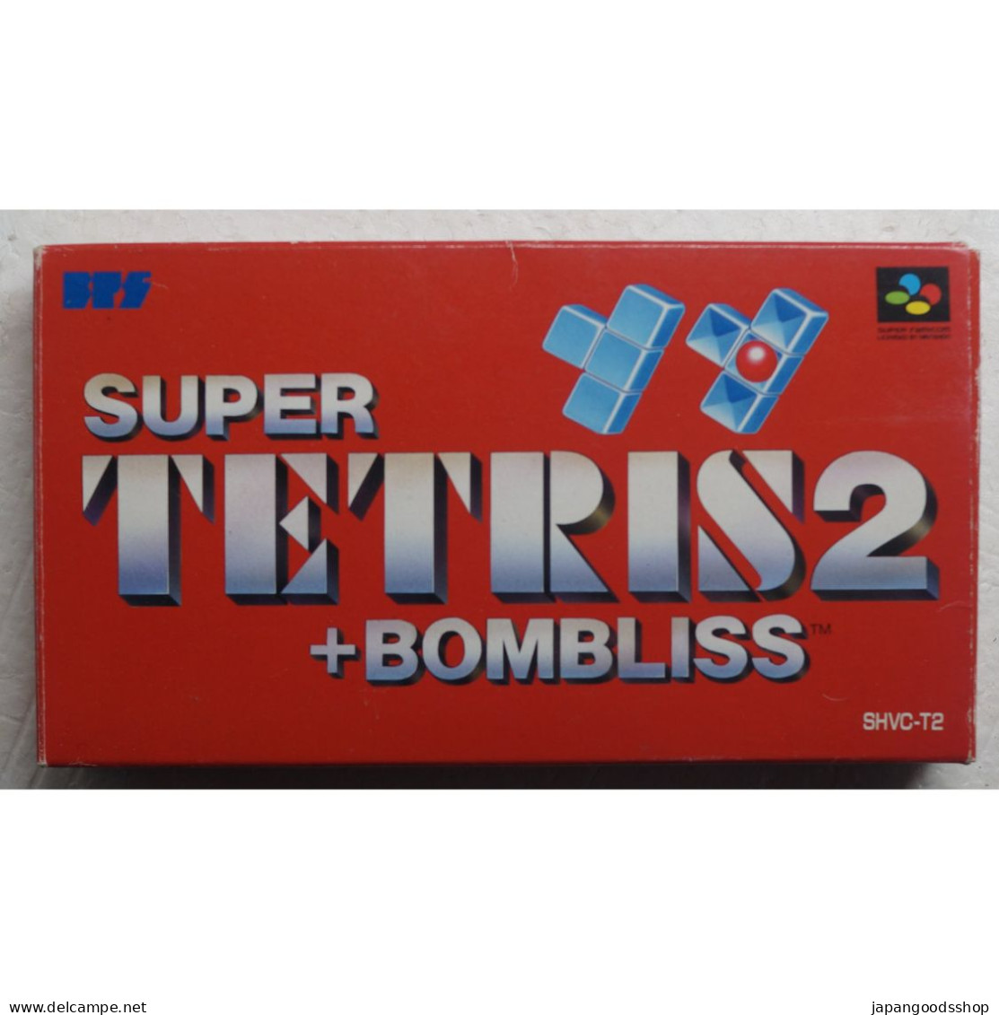 Super Famicom Super Tetris2 + Bombliss SHVC-T2 - Super Famicom