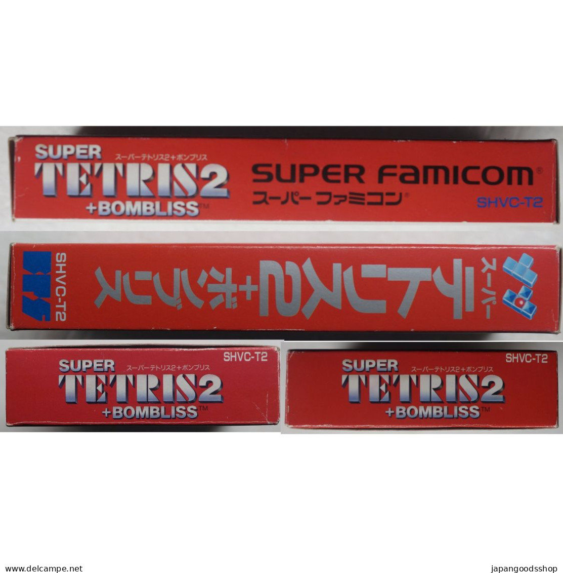 Super Famicom Super Tetris2 + Bombliss SHVC-T2 - Super Famicom