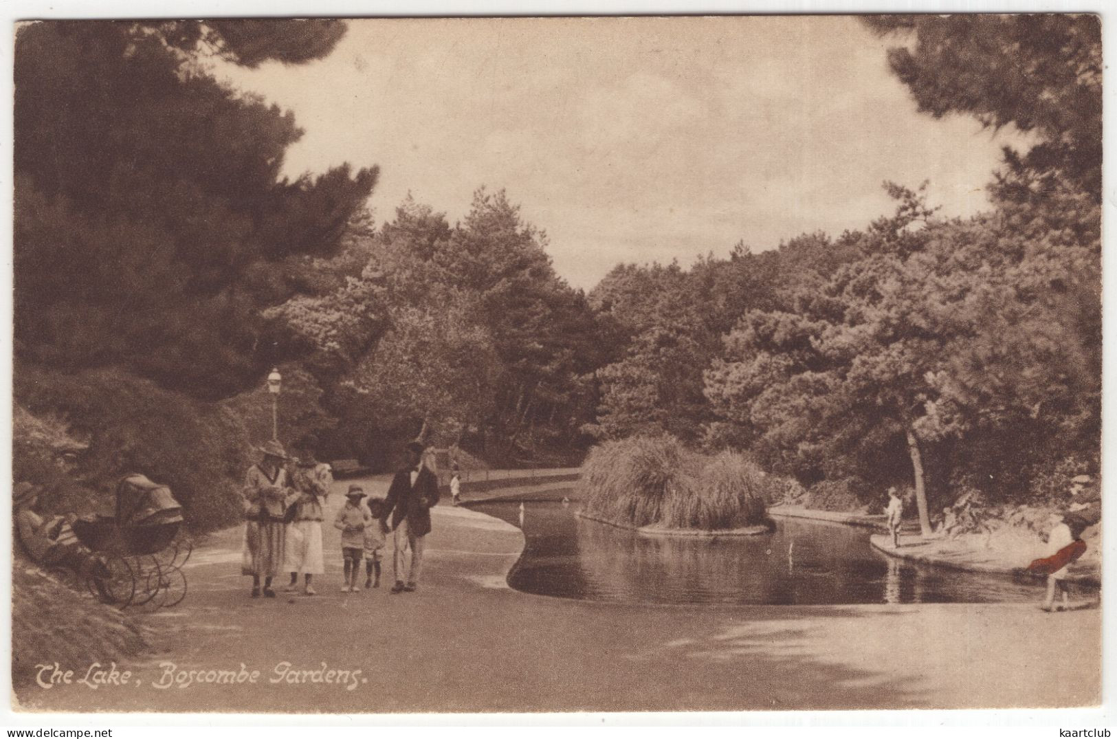 The Lake, Boscombe Gardens - (England, U.K.) - Pram - Bournemouth (fino Al 1972)