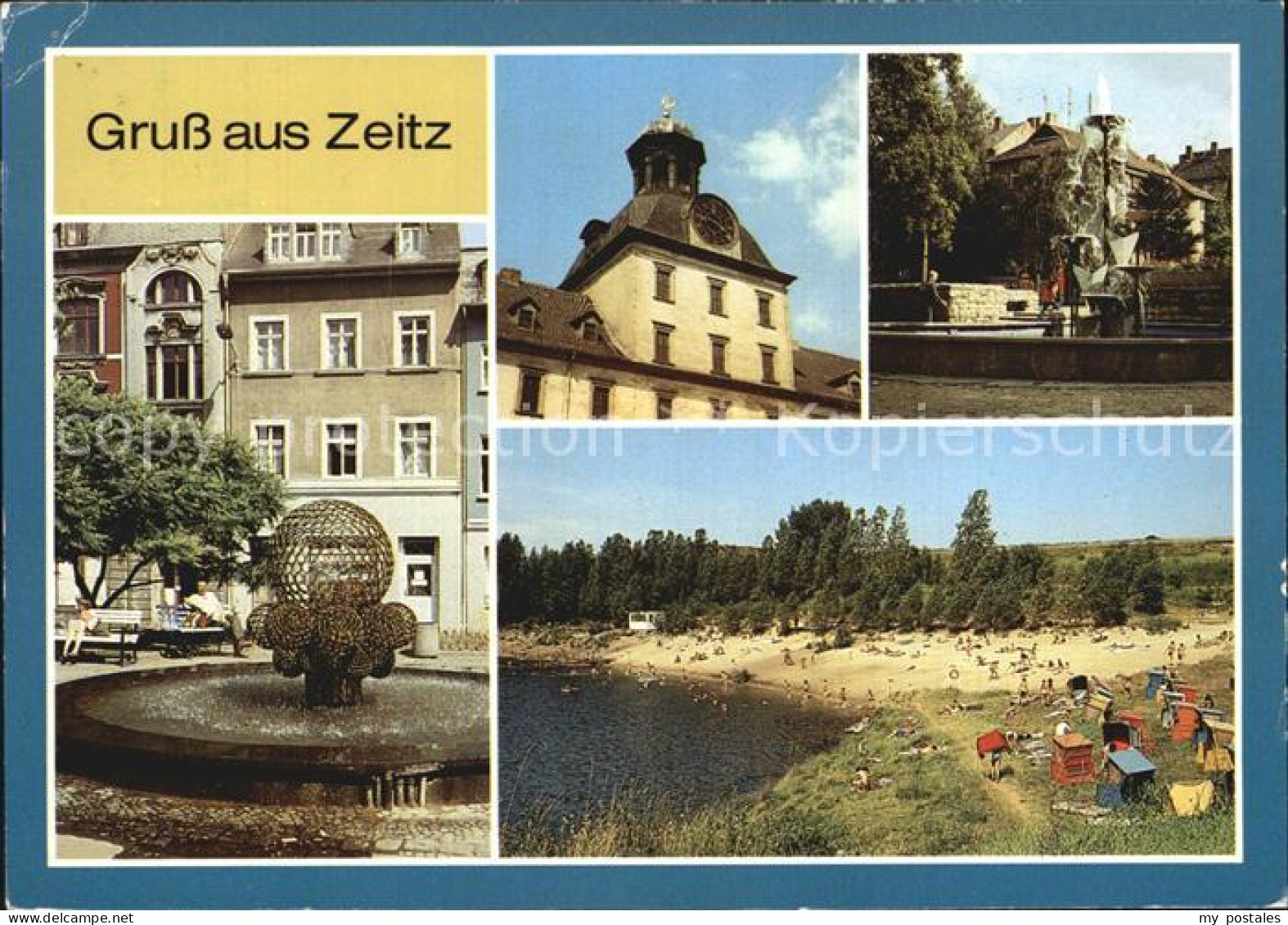 72414904 Zeitz Schloss Moritzburg Karl Marx Promenade Naherholungsgebiet Kretsch - Zeitz