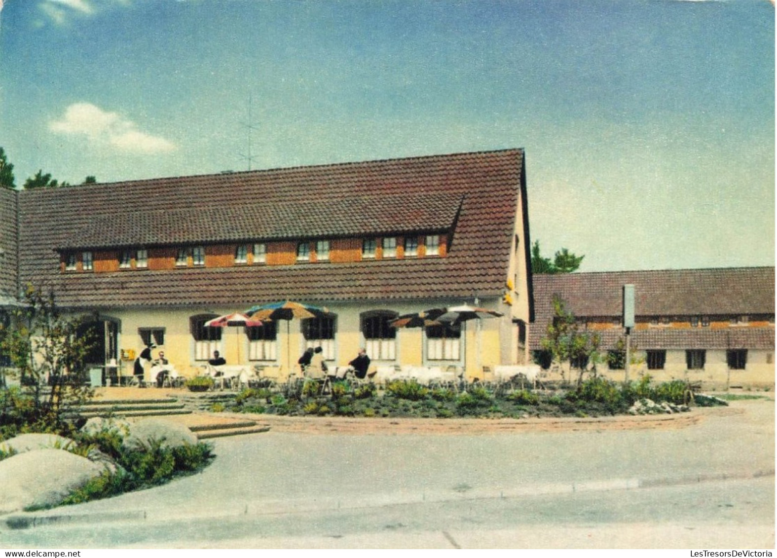 ALLEMAGNE - Autobahn Rasthaus - Hotel Gütersloh In Westfalen - Inh G Neef Fernruf 39 42 - Carte Postale - Siegburg