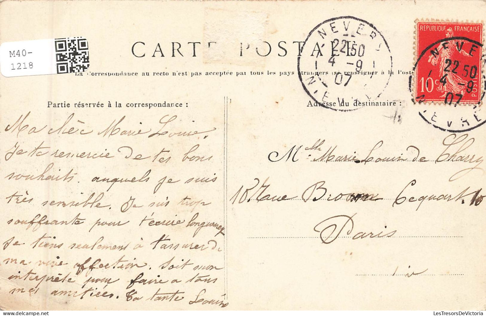 FRANCE - Nevers - Vue Générale Du Pont - Collection G Guérot 1 - Carte Postale Ancienne - Nevers