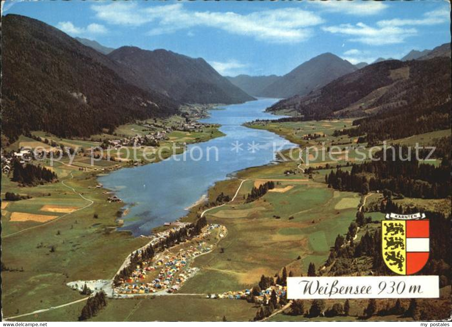 72411891 Weissensee Kaernten Fliegeraufnahme Weissensee - Weissensee