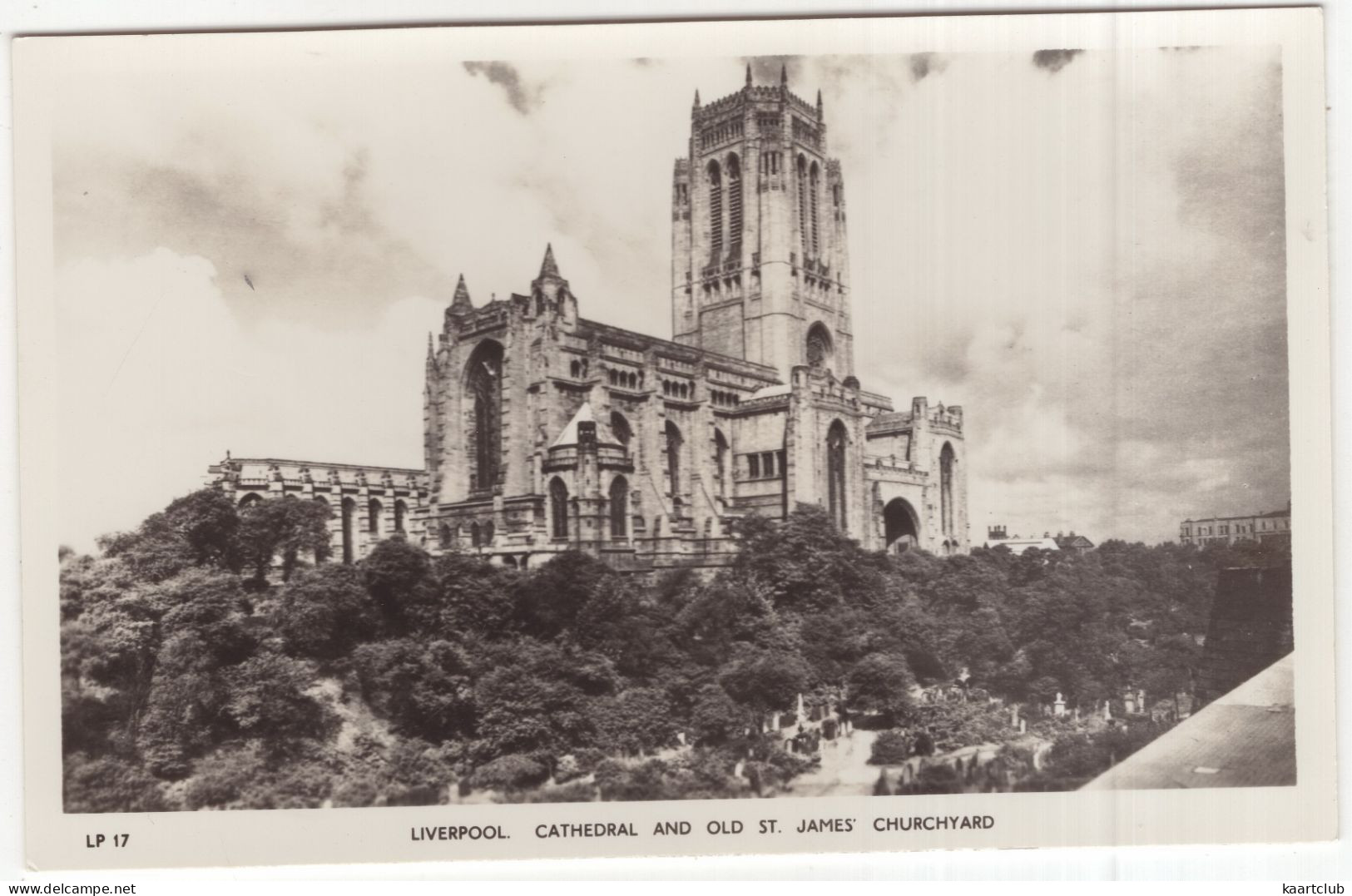 Liverpool. Cathedral And Old St. James Churchyard  - (England, U.K.) - Liverpool