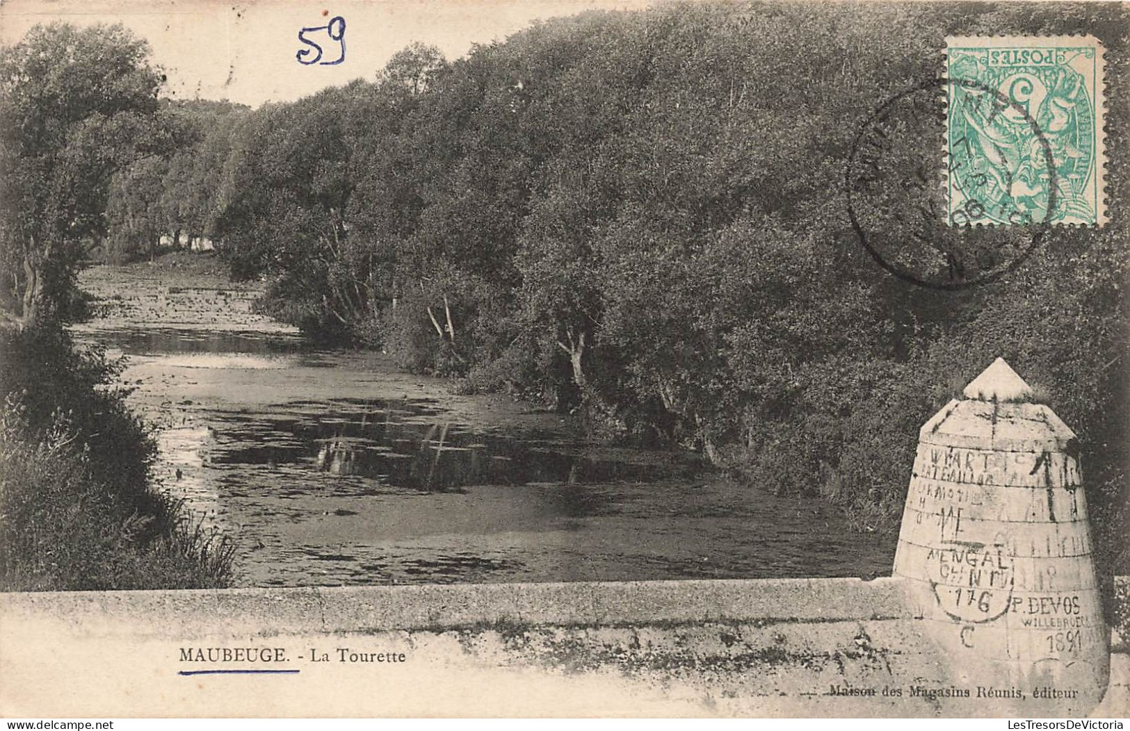 FRANCE - Maubeuge - Vue Générale De La Tourette - Carte Postale Ancienne - Maubeuge