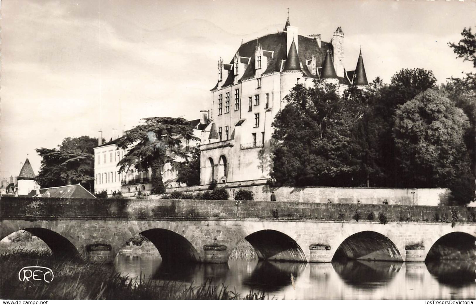 FRANCE - Chateauroux - Le Château Au Raoul - La Perfecture , Pont Sur L'Indre - Carte Postale Ancienne - Chateauroux