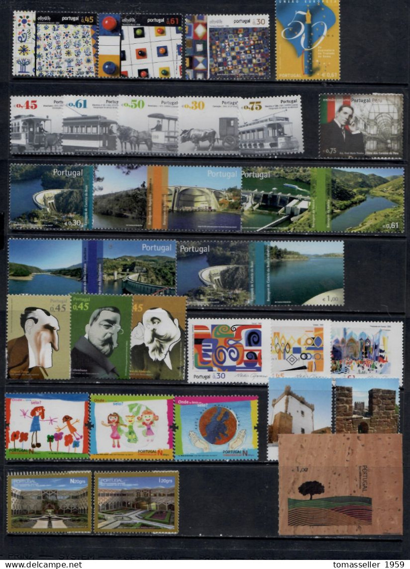 Portugal-2007- Year Set. 22 Issues-(stamps,s/s,booklets)-MNH** - Années Complètes