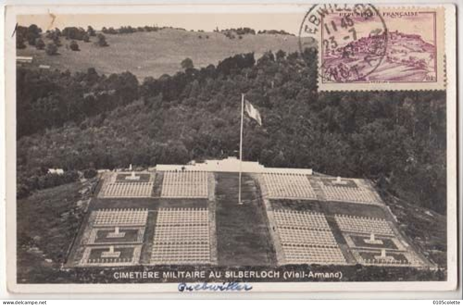 Carte France  - Cimetière Militaire Au Silberloch - PRIX FIXE - ( Cd060) - Soldatenfriedhöfen