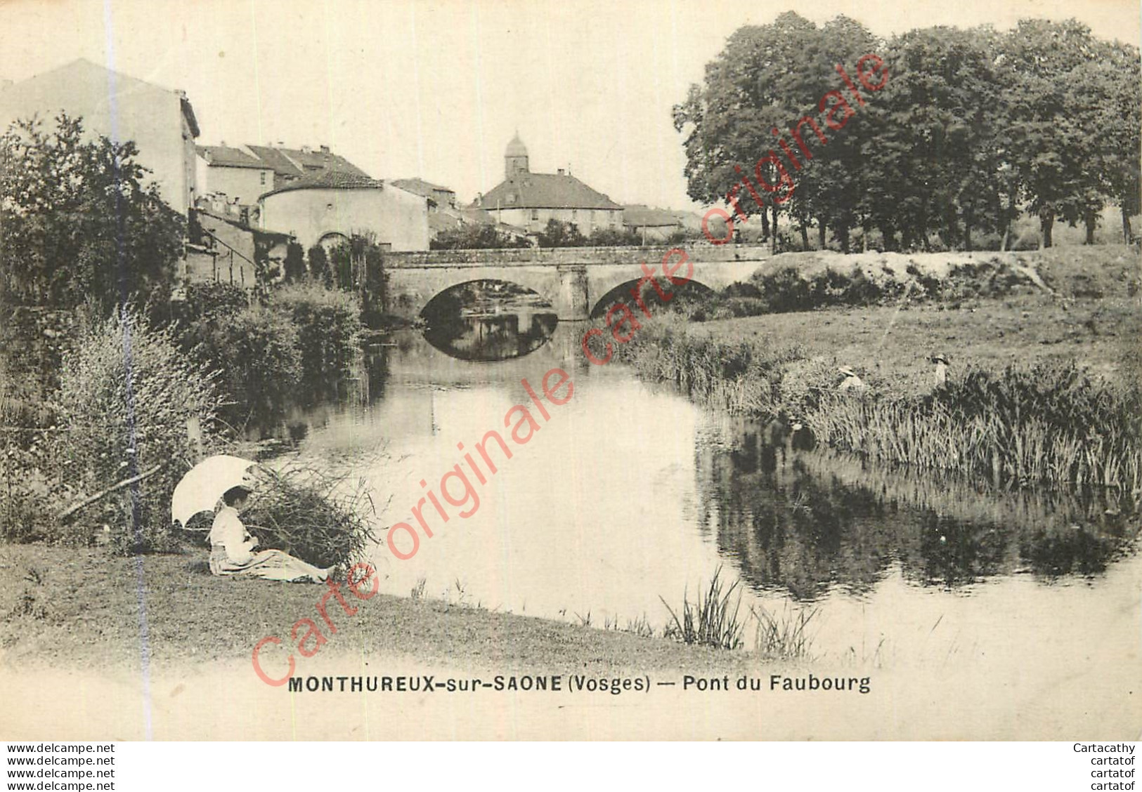 88.  MONTHUREUX Sur SAONE . Pont Du Faubourg . - Monthureux Sur Saone