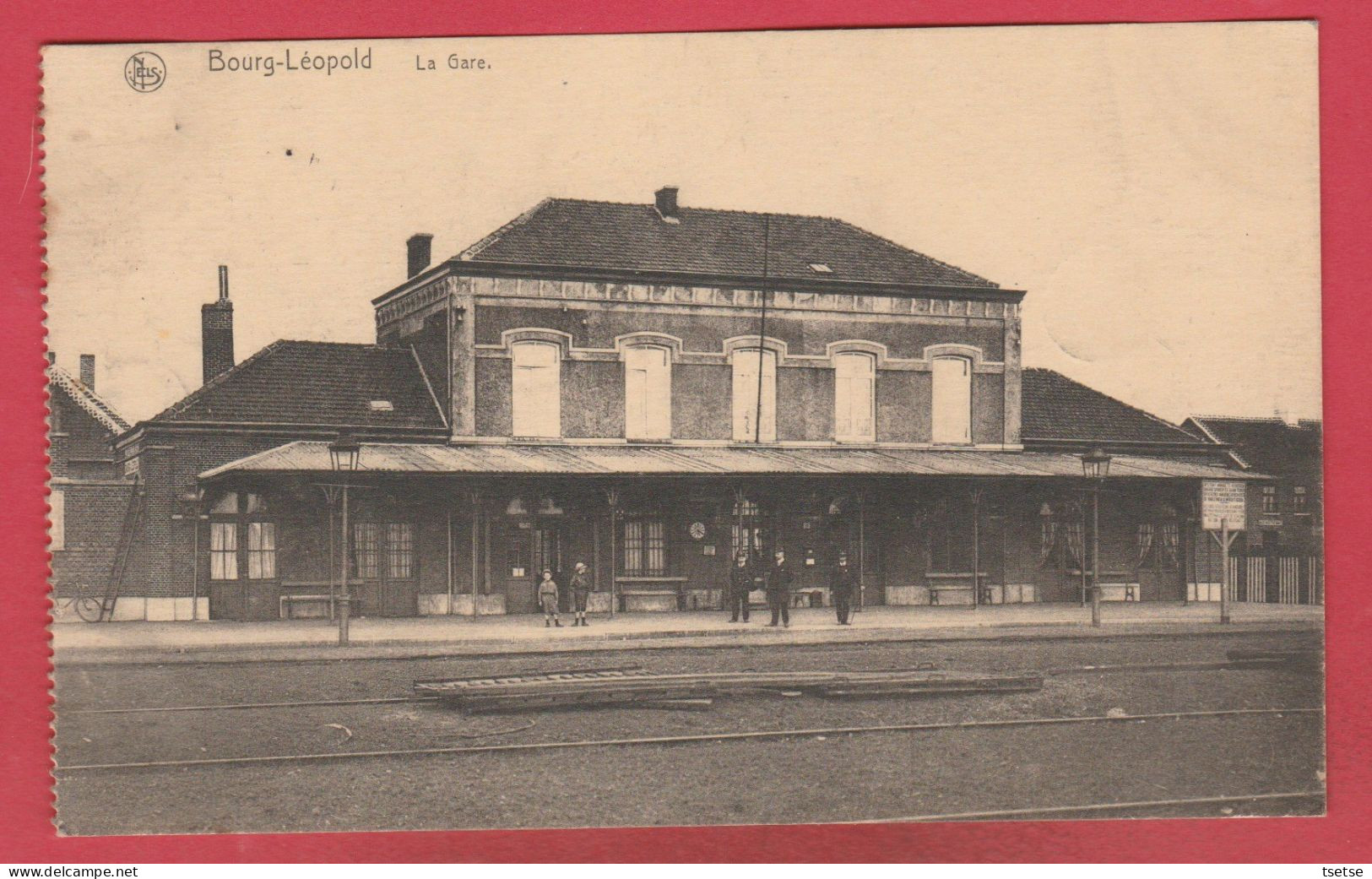 Leopoldsburg / Bourg-Léopold - De Statie - La Gare - 1921 ( Verso Zien ) - Leopoldsburg