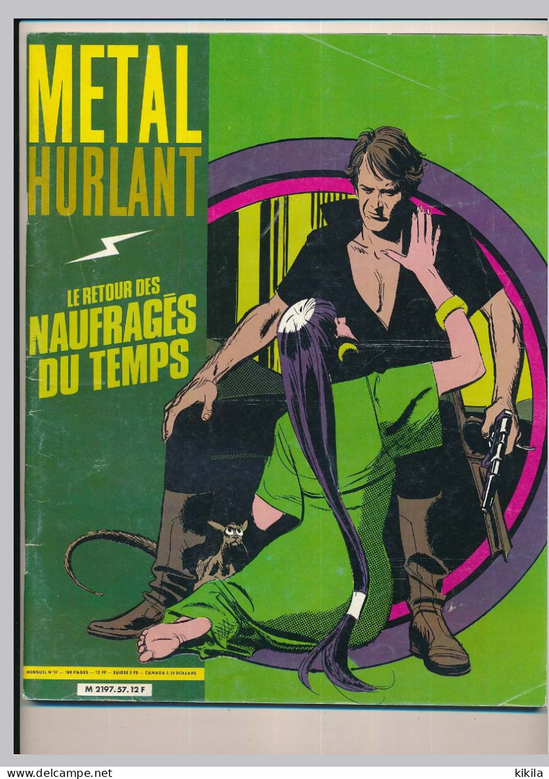 METAL HURLANT N°57 Novembre 1980 Dionnet, Margerin, Pratt, Chaland, Dionnet  Everybody,Tramber... - Métal Hurlant