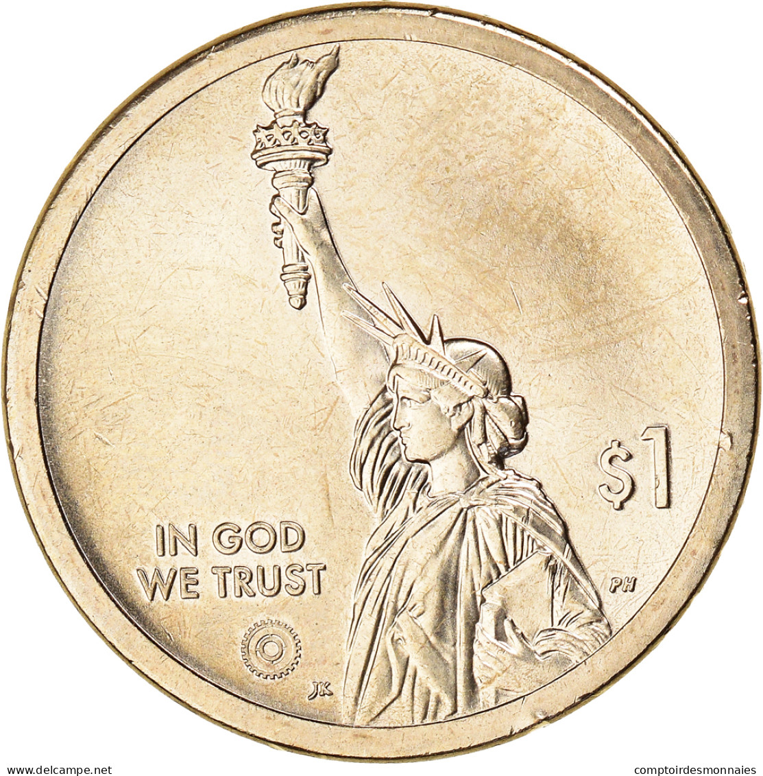 Monnaie, États-Unis, Dollar, 2022, Philadelphie, American Innovation - Vermont - 2007-…: Presidents