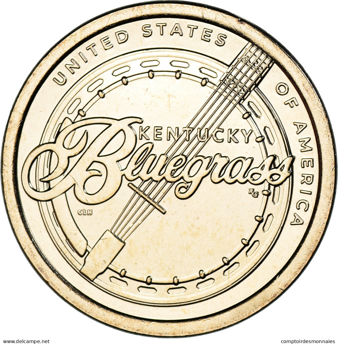 Monnaie, États-Unis, Dollar, 2022, Denver, American Innovation - Kentucky, SPL - 2007-…: Presidents