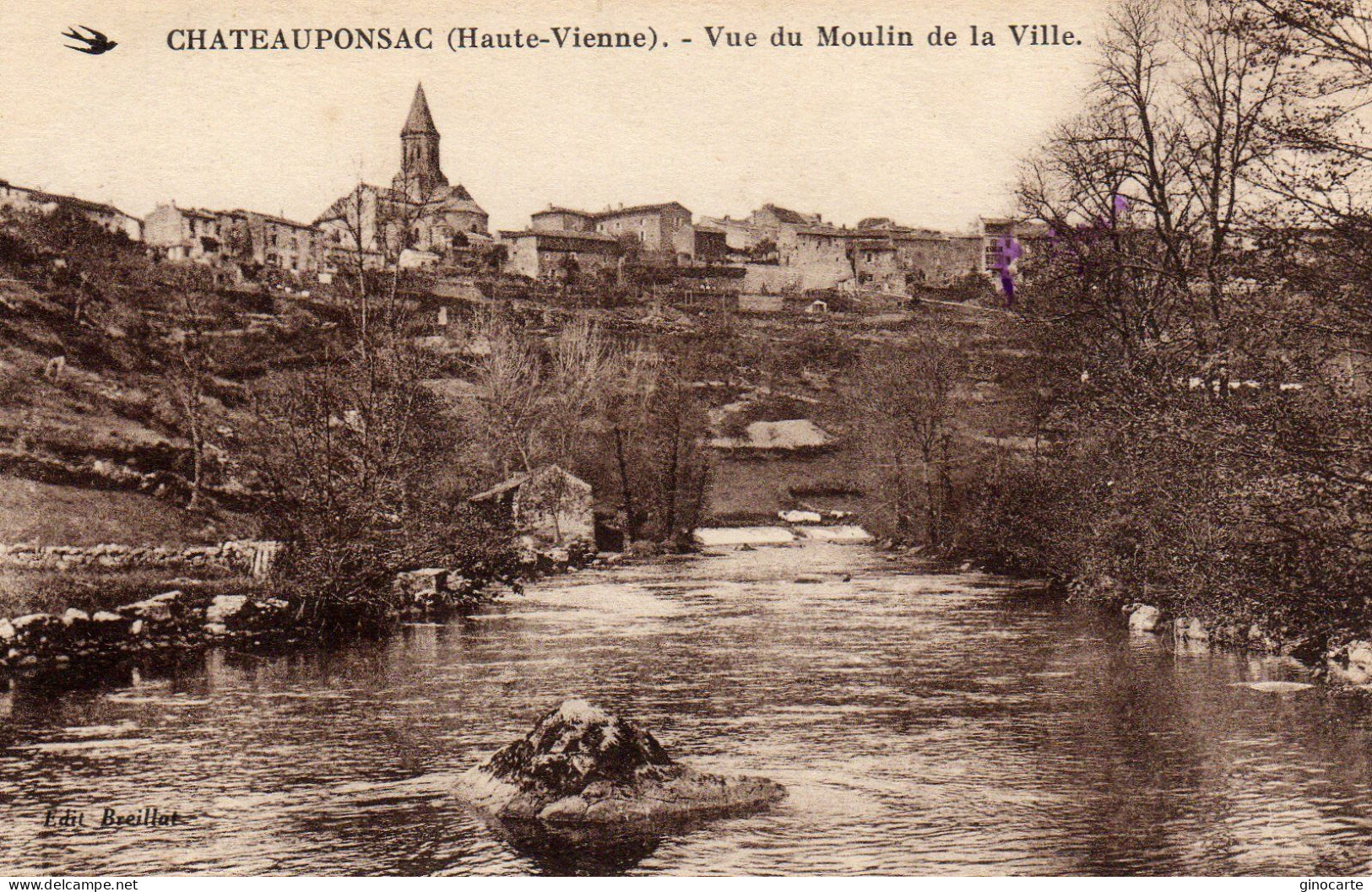 Chateauponsac Vue Du Moulin - Chateauponsac
