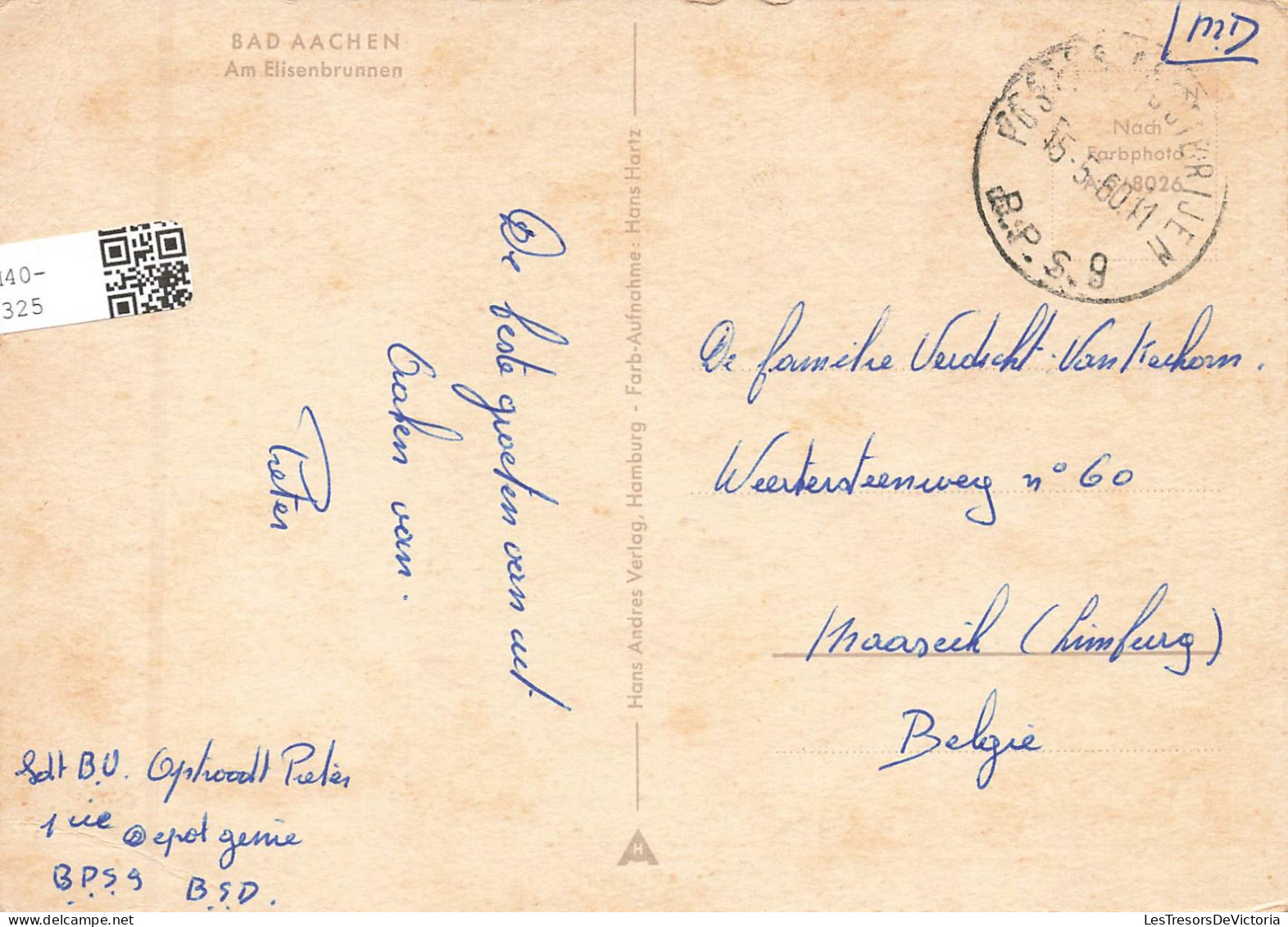 ALLEMAGNE - Bad Aachen - Am Elisenbrunnen - Carte Postale - Aachen