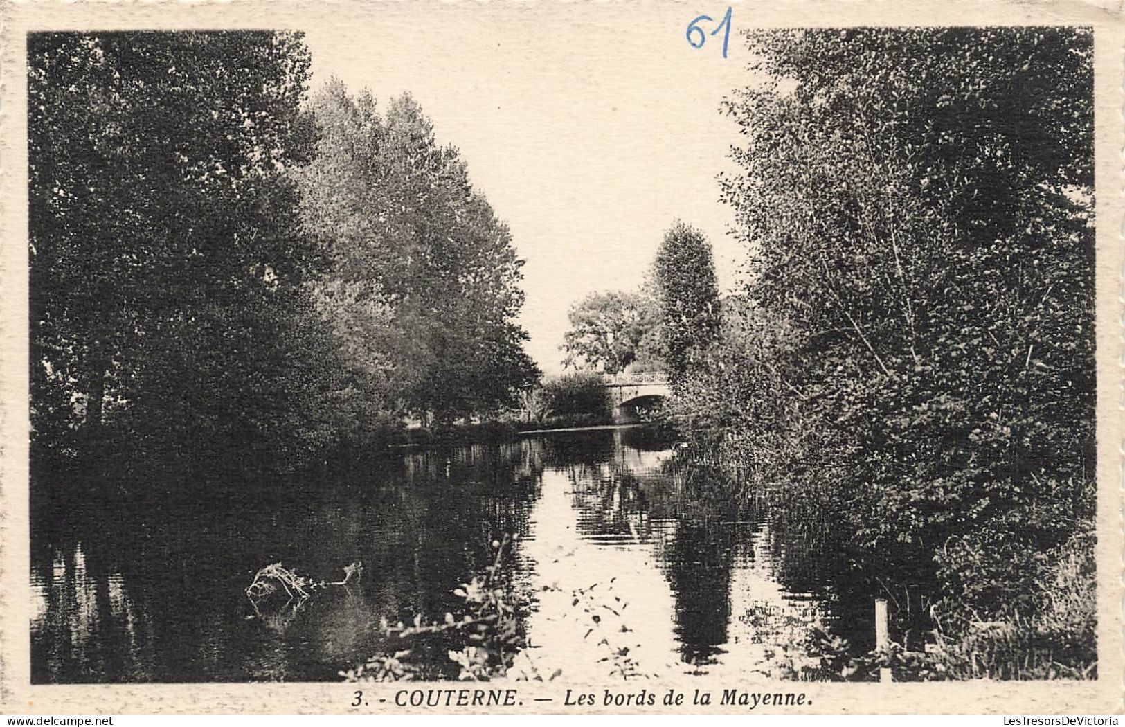 FRANCE - Couterne - Vue Générale - Les Bords De La Mayenne - Carte Postale Ancienne - Alencon