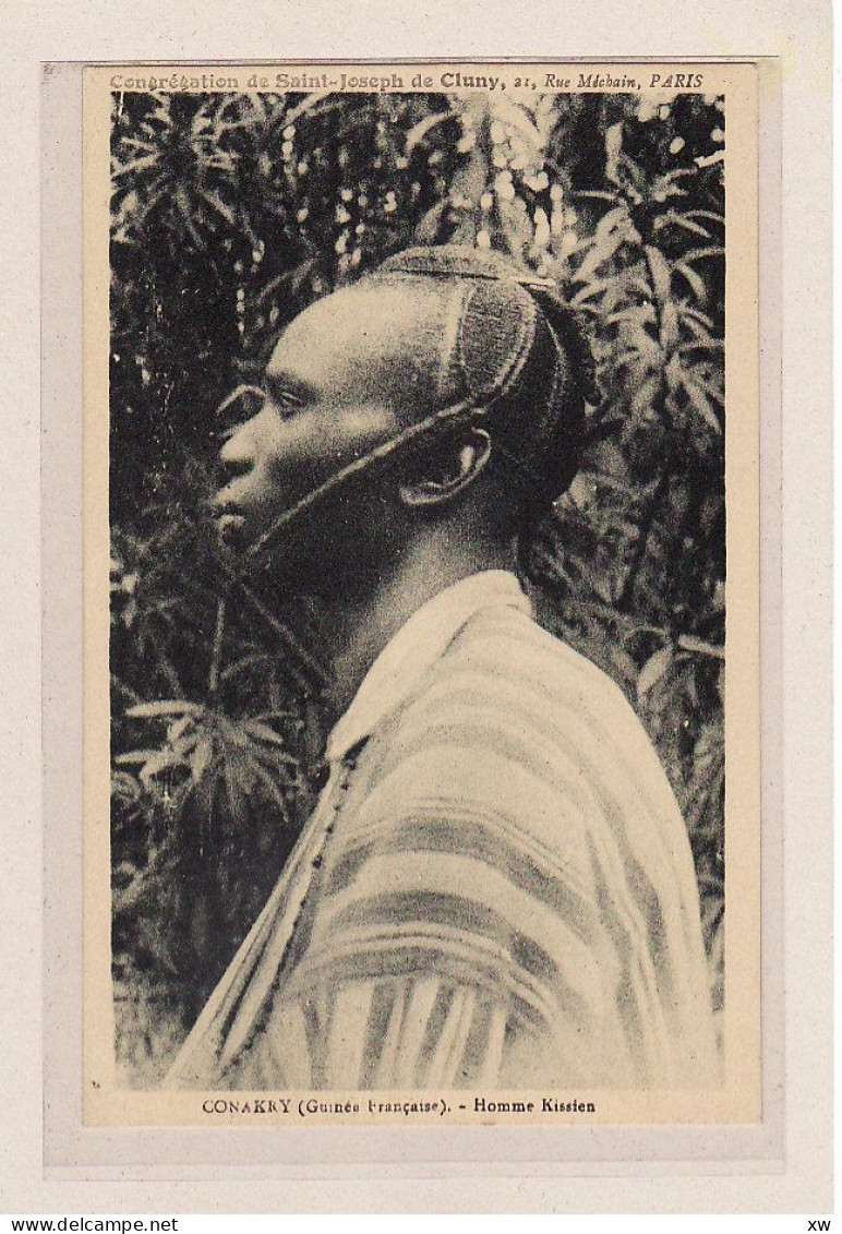 AFRIQUE - GUINEE FRANCAISE - CONAKRY - ETHNIE - Homme Kissien - C6691 - Guinée Française