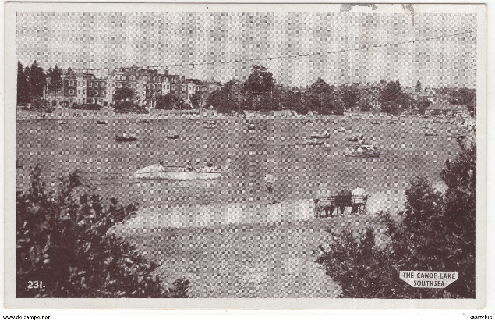 The Canoe Lake, Southsea - (England, U.K.) - Southsea