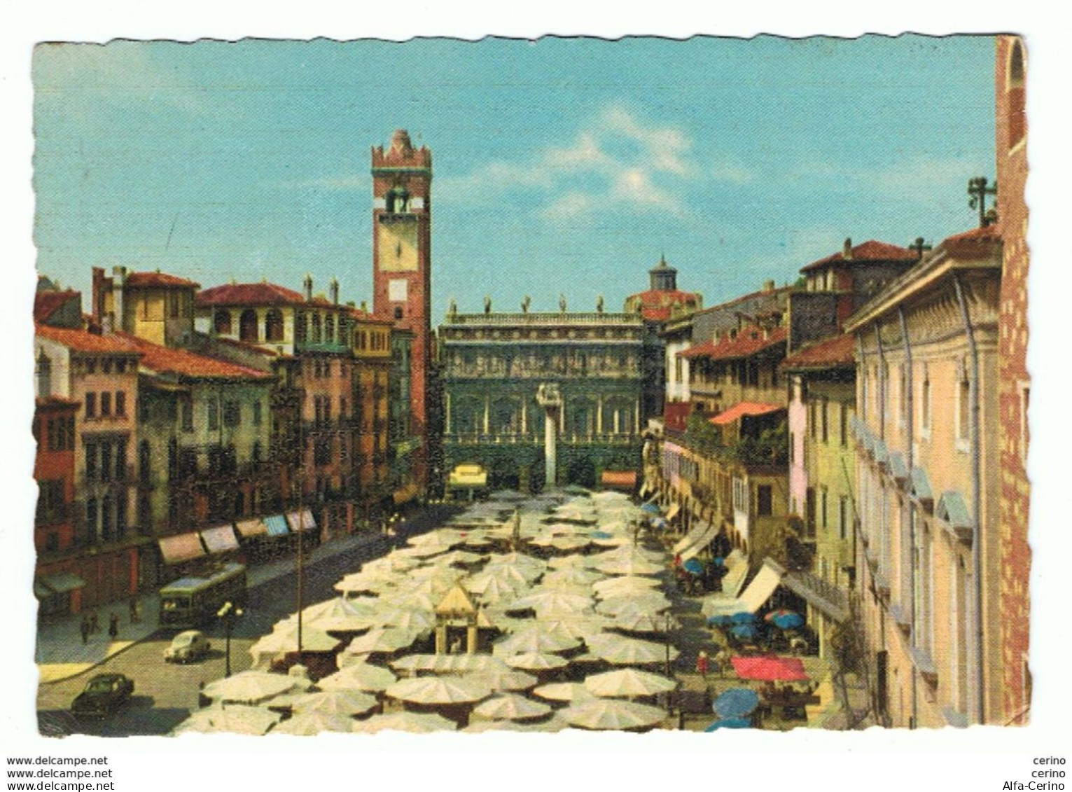 VERONA:  PIAZZA  ERBE  -  FG - Plazas De Mercados